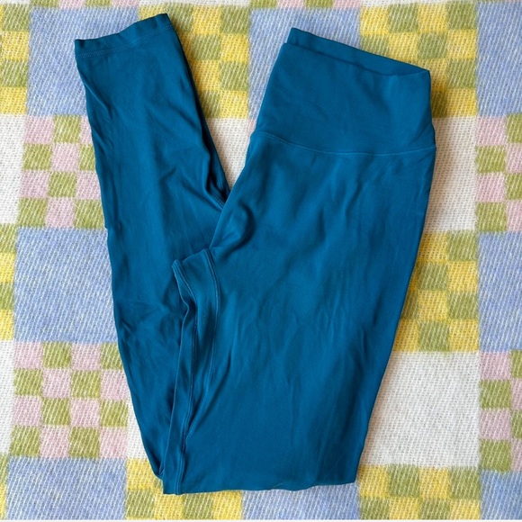 Stori Teal Blue Butter Soft Workout Set - Picture 3 of 4